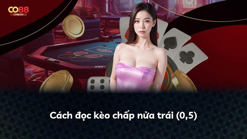 Cách đọc kèo chấp nửa trái (0,5)