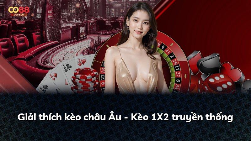 Giải thích kèo châu Âu - Kèo 1X2 truyền thống