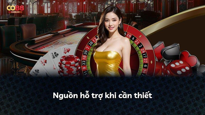 Nguồn hỗ trợ khi cần thiết
