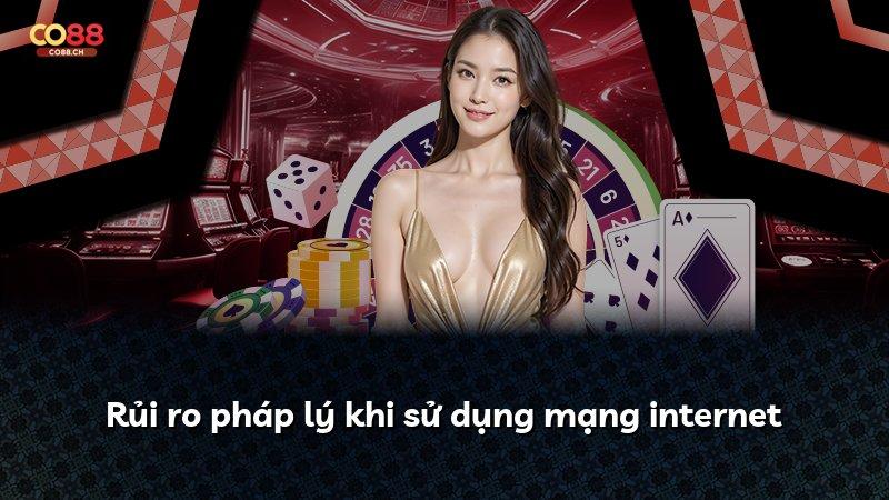 Rủi ro pháp lý khi sử dụng mạng internet